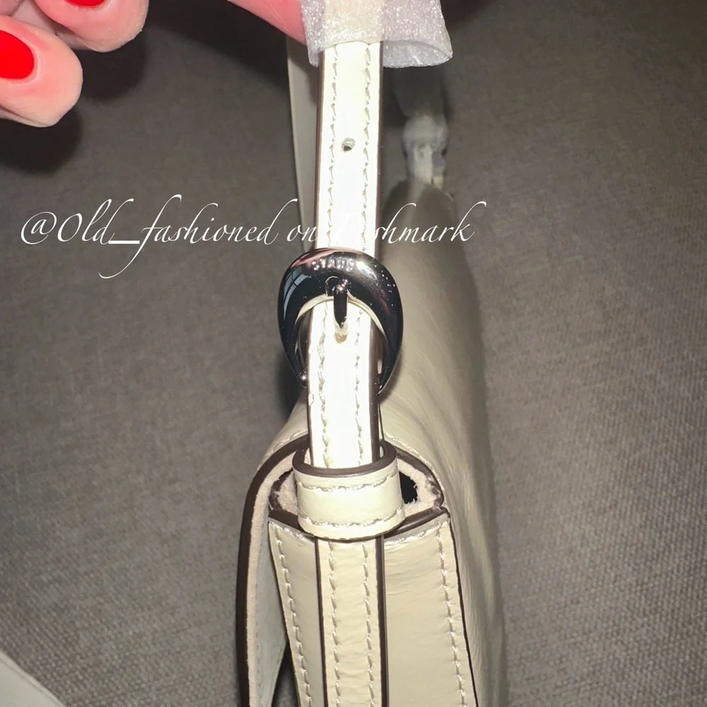 Price Firm - STAUD Harlow Leather Shoulder Bag - Picture 9 of 11